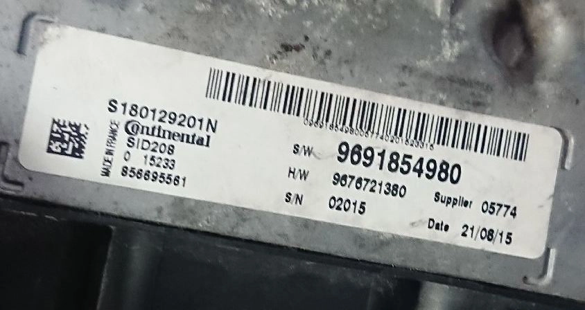 S180129201N 9691854980 9676721380 FRR72E4000000 SID208 Peugeot Boxer 2.2HDI PCM FULL.rar