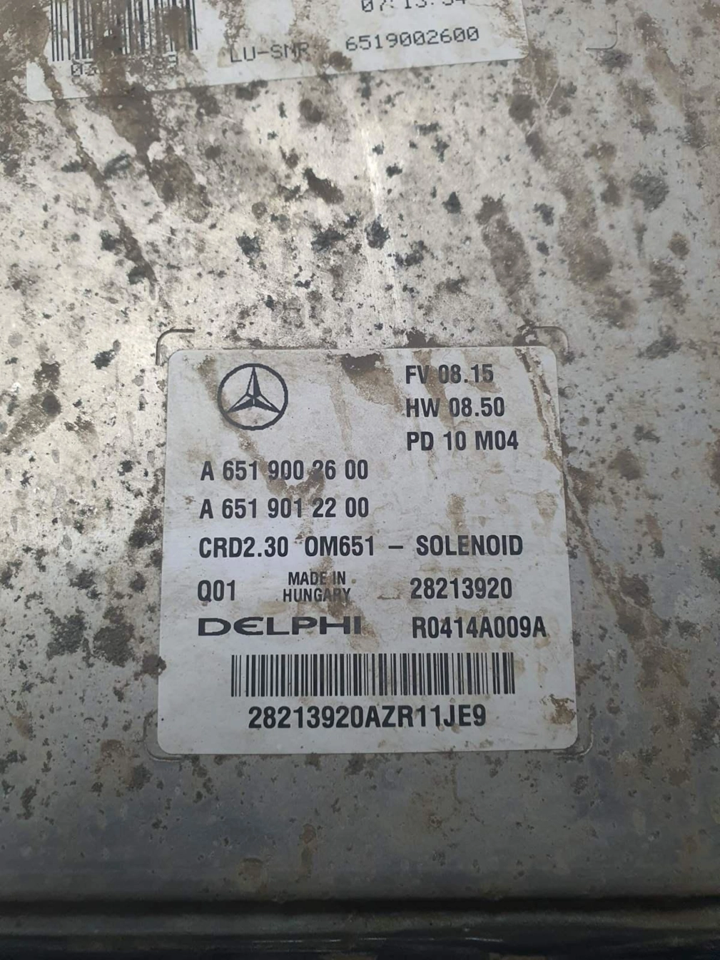 A6519002600 6519025100 A6519012200 28213920 CRD2.30 SOLENOID HW08.50 FV08.15 CRD2-651-TMAB4D2-906M-070KW-4BSLVNT-E5OP-EF-DS14-ME111101 MB SPRINTER 2.2 2011Y MTgearbox ORI+noDPF noEGR noLIM KESS OBD.rar