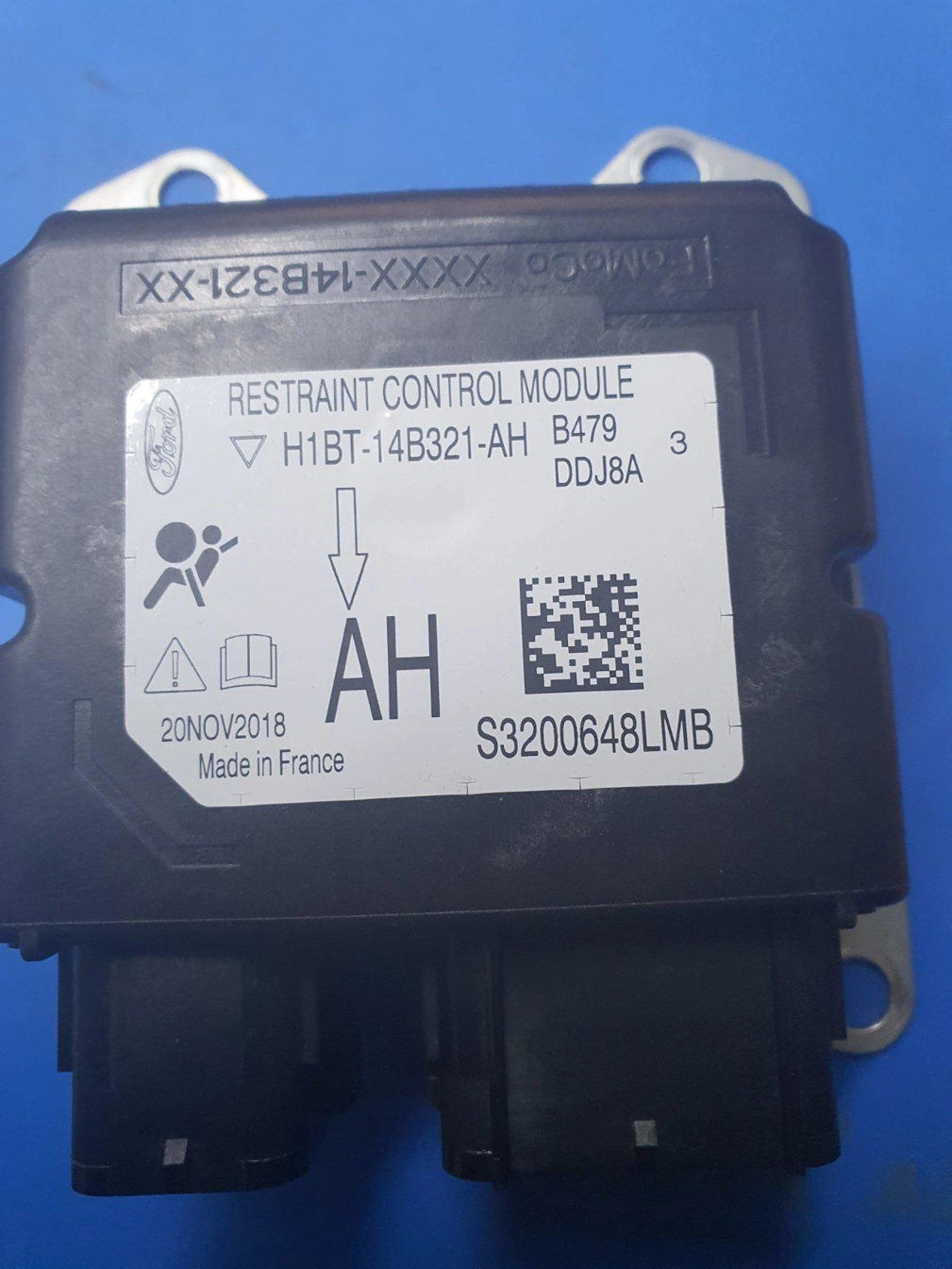 H1BT14B321AH H1BT-14B321-AH S3200648LBM B479DDJ8A FORD FIESTA 2017 TC222 EEPROM CRASH+CLEAR SRS.zip