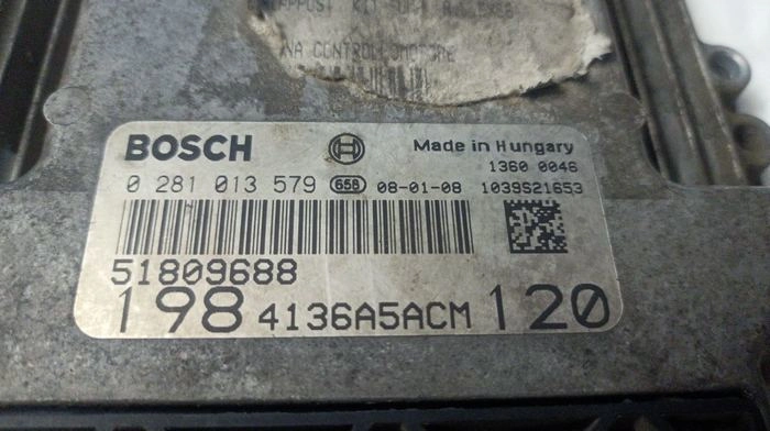 0281013579 51809688 1037387628 EDC16C39 Fiat Bravo 1.9CDTI BENCH FULL.rar