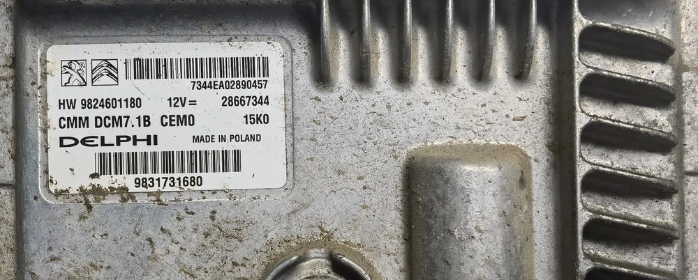 9824601180 28667344 9694678280 CEMO DCM7.1B PEUGEOT BOXER 2.2D 103KW 2021Y ORI+noEGR noDPF noSCR MTgearbox BENCH FULL.rar