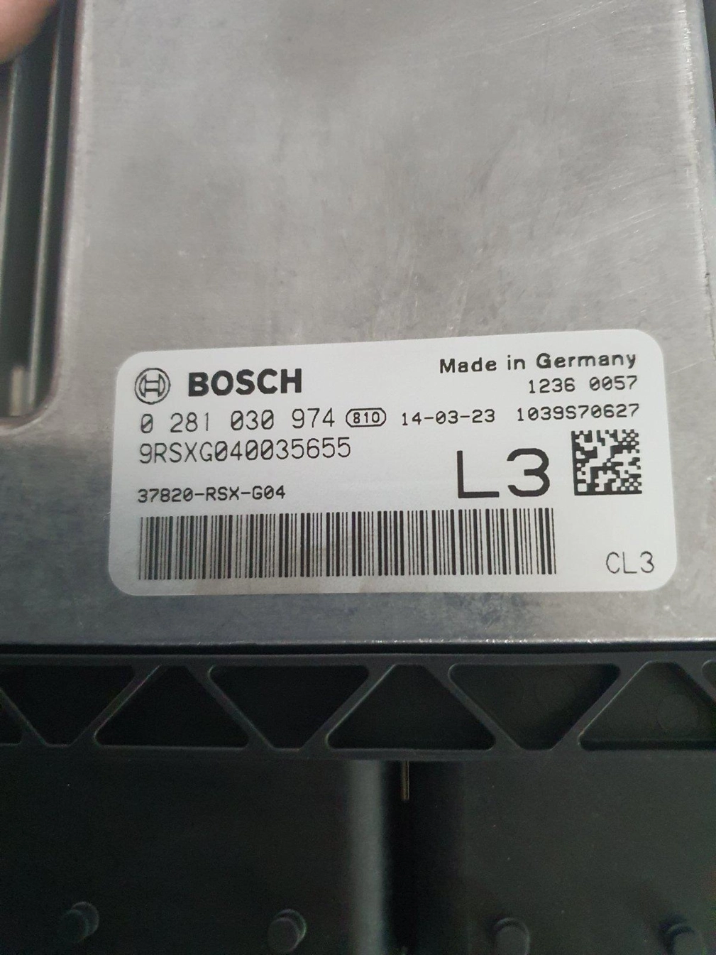 0281030974 37820-RSX-G04 10SW015697 EDC17C58 HONDA CRV 2014 ORI+noDPF MTgearbox BENCH FULL.7z