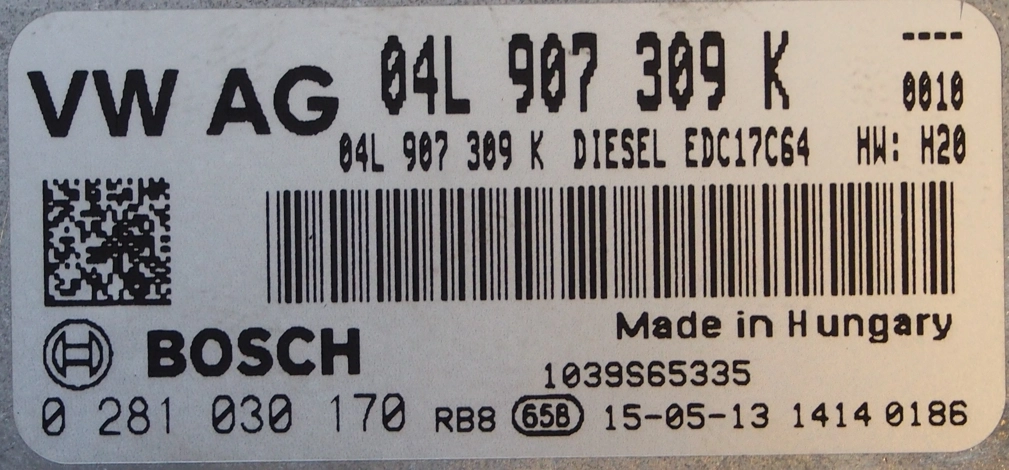0281030170 04L907309K 1037533463 EDC17C64 Audi Q3 2015y BOOT FULL.rar