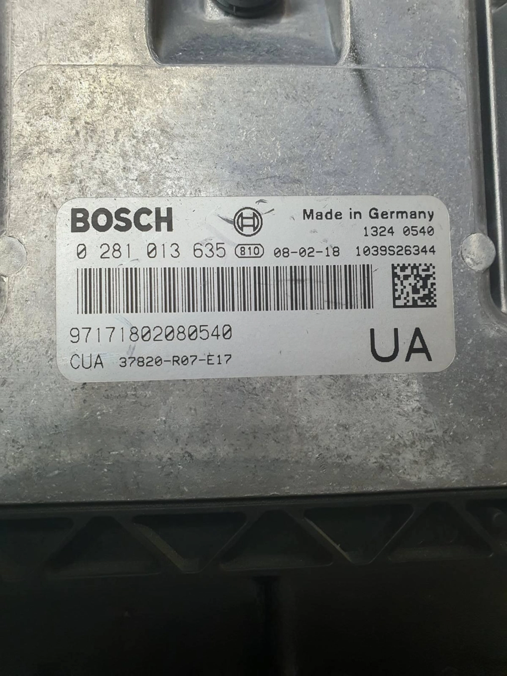 0281013635 37820-R07-E17 1037528453 EDC16C31 Honda CRV 2.2d ORI+noDPF noEGR MTgearbox 103kW BDM FULL.rar