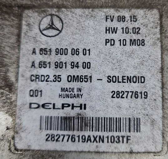 CRD2-651-TMAB6D1-906M-120KW-4CSL2S-E5OP-DS13 ME150501 CRD2 A6519000601 A6519019400 28277619 CRD2.35 MB Sprinter flex OBD.rar