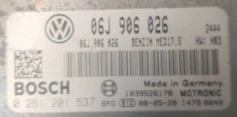 0261201537 06J906026 2444 1037393905 MED17.5 VW Passat 1.8TFSI BENCH FULL.rar