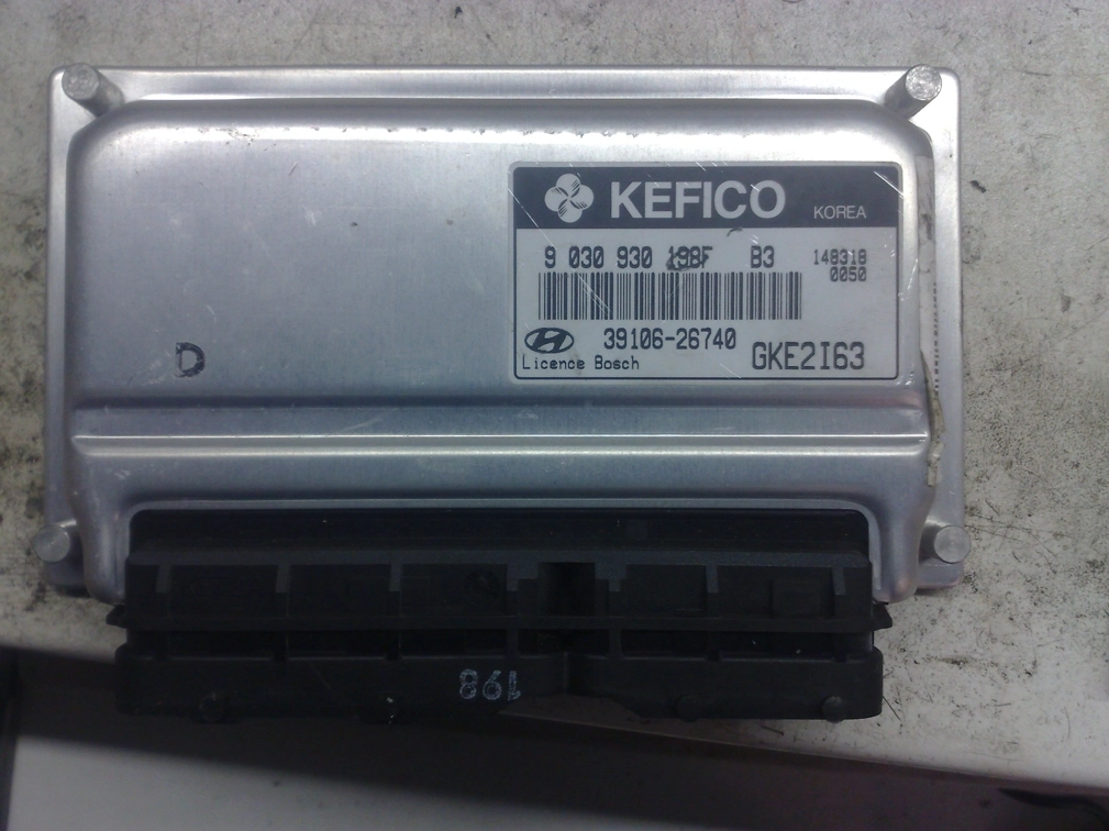 9030930198FB3 39106-26740 GKE2163 KEFICO Hyundai coupe 1.6 ECU KEFICO 20F800 95040 FULL.rar