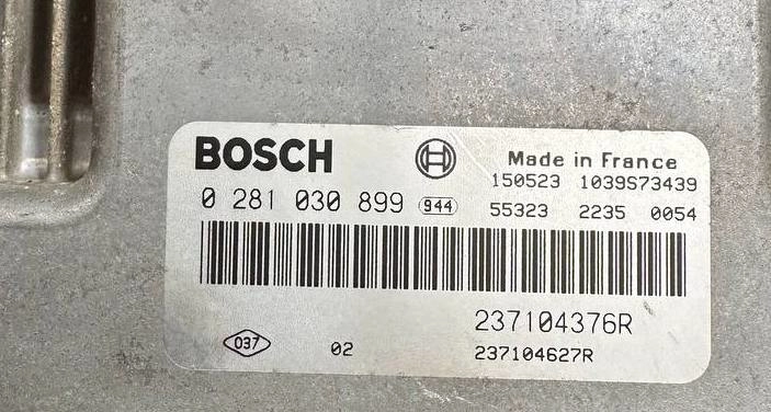 0281030899 237104376R 1037540784 EDC17C42 RENAULT CAPTUR 1.5DCI 2014Y ORI+VIRGIN CRC OK MTgearbox BENCH FULL.rar