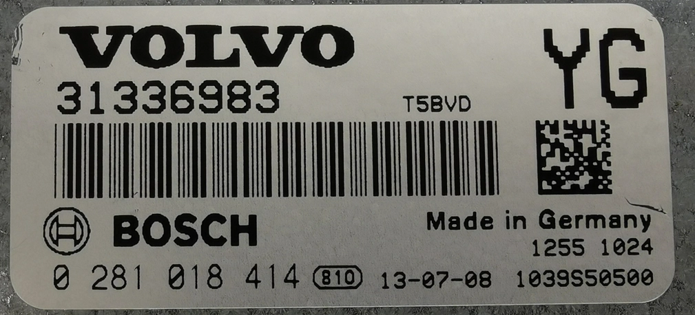 0281018414 31336983 1039s50500 1037516786 EDC17CP48 Volvo S60 2.4d 13y 158kw MTgearbox BENCH FULL.rar