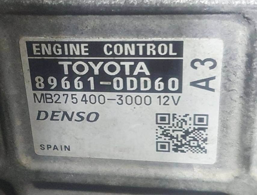 89663-0D880 89661-0DD60 MB275400-3000 DENSO TOYOTA YARIS 1.4VVTI 2010Y IMMO OFF MMTgearbox FULL.rar