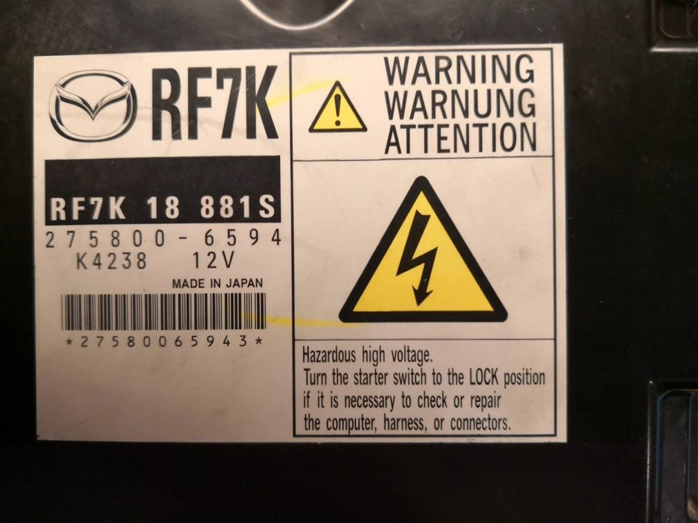 G40GRF7KT3GD DENSO Mazda 6 2007y 2.0D 105kW MTgearbox FULL.rar