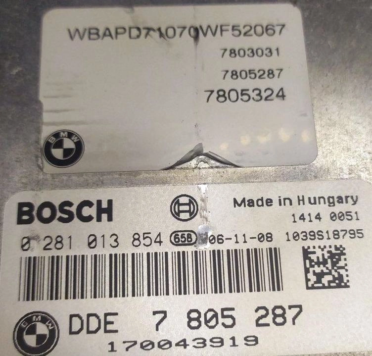 0281013854 7805287 7803031 7805324 O 02DT47 1037383494 EDC16CP35 BMW X3 E83 3.0D BENCH FULL.rar