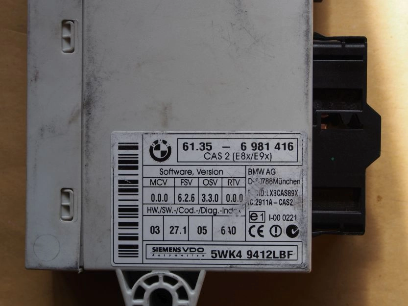 61.35-6981416 5WK49412LBF CAS2 BMW 2K79X XPROG FULL.rar
