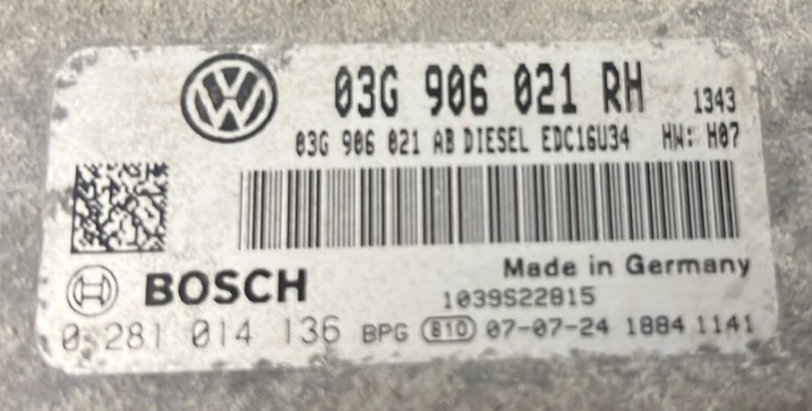 0281014136 03G906021AB 03G906021RH 1343 1037397893 EDC16U34 SKODA OCTAVIA 1.9TDI BLS 2008Y BENCH FULL.zip