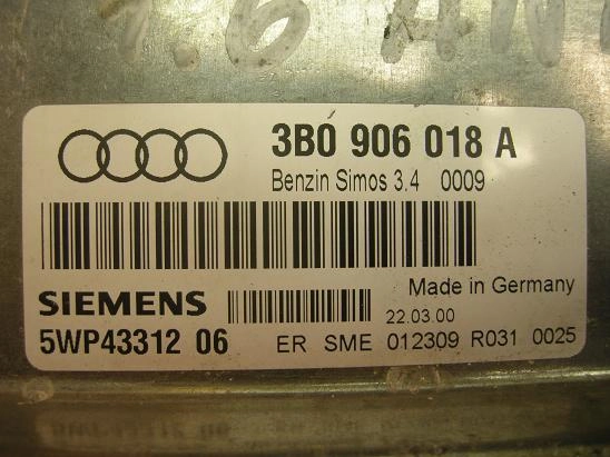 5WP43312 06 3B0906018A Simos3.4 Audi A4 1.6i 2000Y MTgearbox FULL.rar