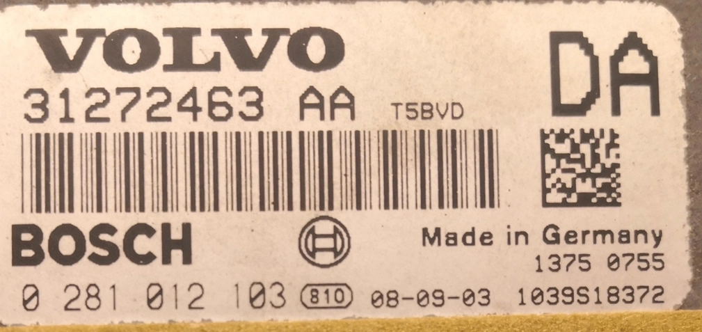 0281012103 31272463AA 1037400201 EDC16C31 Volvo XC90 2.4D 136kW 2008 ATgearbox ORI+noDPF noEGR BDM FULL.rar