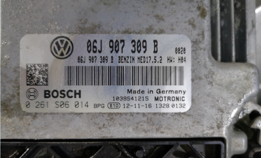 0261S06014 06J907309B 1037525203 VW PASSAT CC 2.0T ME17.5.2 BENCH FLASH.rar