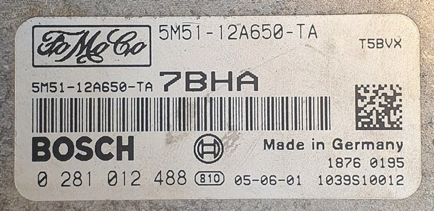 0281012488 5M51-12A650-TA 7BHA 1037383771 EDC16C34 Ford Cmax 1.6TDCI ATgearbox FLEX BENCH FULL.rar
