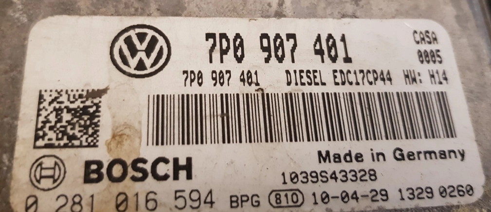 0281016594 7P0907401 0005 1037516683 EDC17CP44 VW Toureg 3.0TDI CASA ATgearbox BENCH FULL.rar