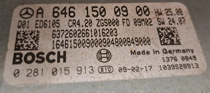 0281015913 A6461500900 CR4.20 HW25.08 SW24.07 CR40-64x-75T0-906-095kW-40N-0MEF-04-IAS-001 DPF7 ME16 EDC16CP31 MB W906 FLEX BENCH FULL.rar
