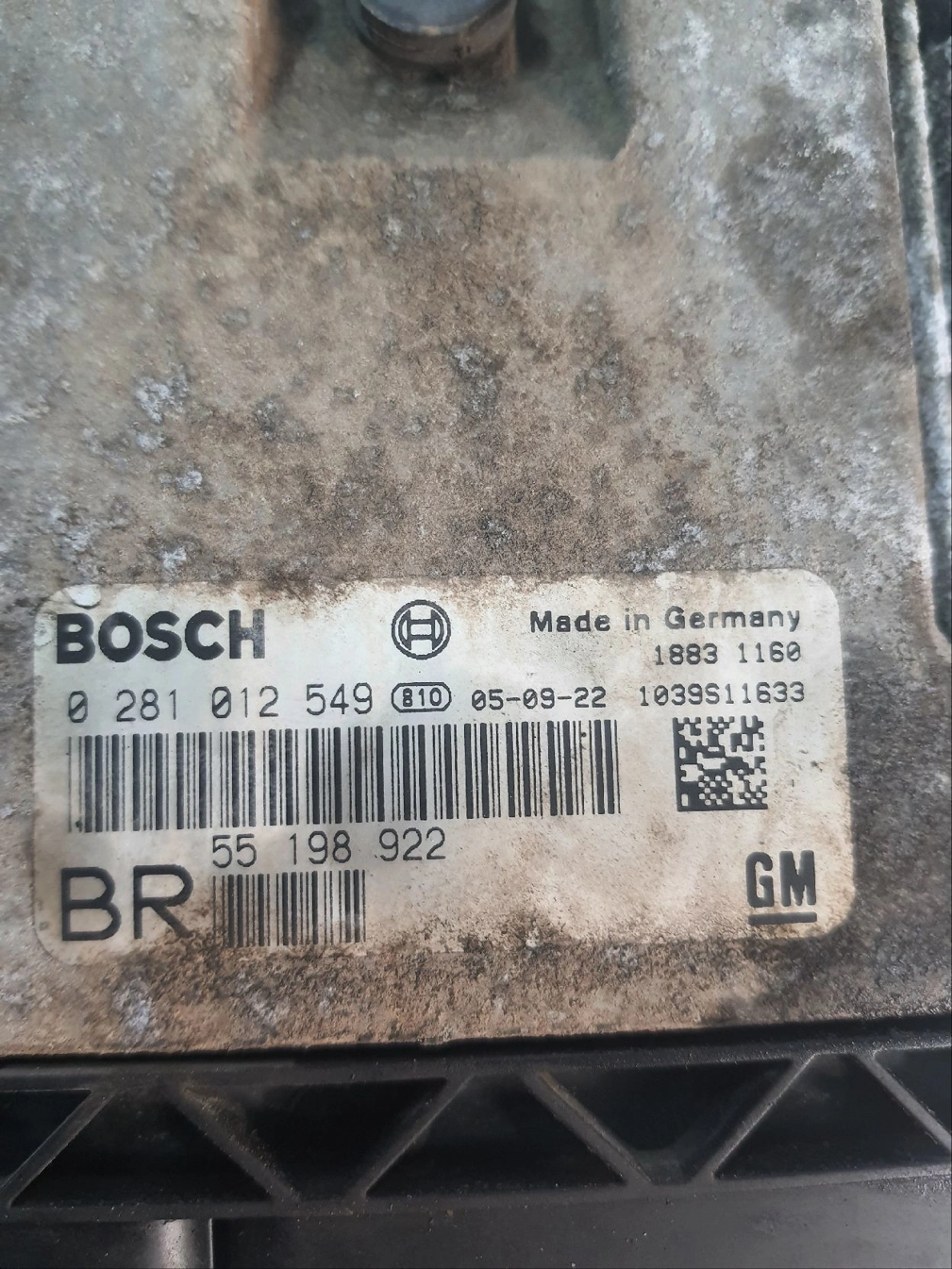 0281012549 55198922 1037A50292 EDC16C9 Opel Zafira 1.9CDTI Z19DTH MTgearbox ORI+noDPF FLEX BENCH FULL.rar