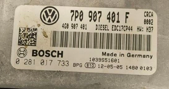 0281017733 7P0907401F 0005 4G0907401 1037535387 EDC17CP44 VW TOUAREG 3.0TDI CRSA 2012Y ATgearbox BENCH FULL.rar
