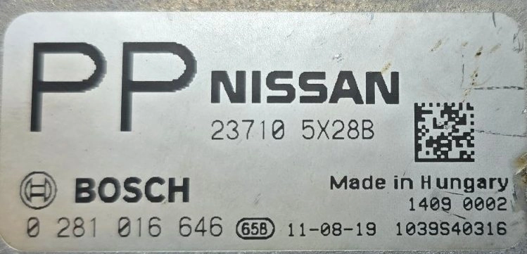 0281016646 23710-5X28B 1037503135 1037516244 EDC16C42 Nissan Navara 3.0DCI BENCH FULL.rar