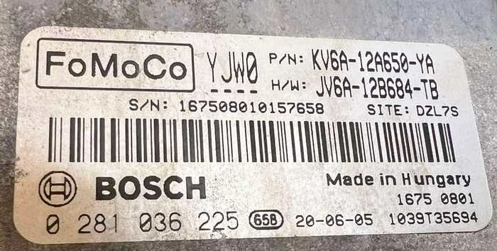 0281036225 KV6A-12A650-YA JV6A-12B684-TB JV6A-14C204-BNE 10SW041797 10SW056706 MD1CS005 Ford Transit Connect 1.5TDCI 2020 ORI+noDPF noEGR noSCR RDY BENCH FULL.rar