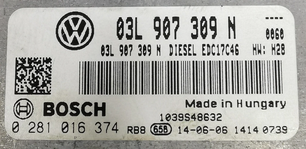 0281016374 03L907309N 1037513640 EDC17C46 VW Passat 2.0Tdi 125kw 2011 ATgearbox BENCH FULL.rar