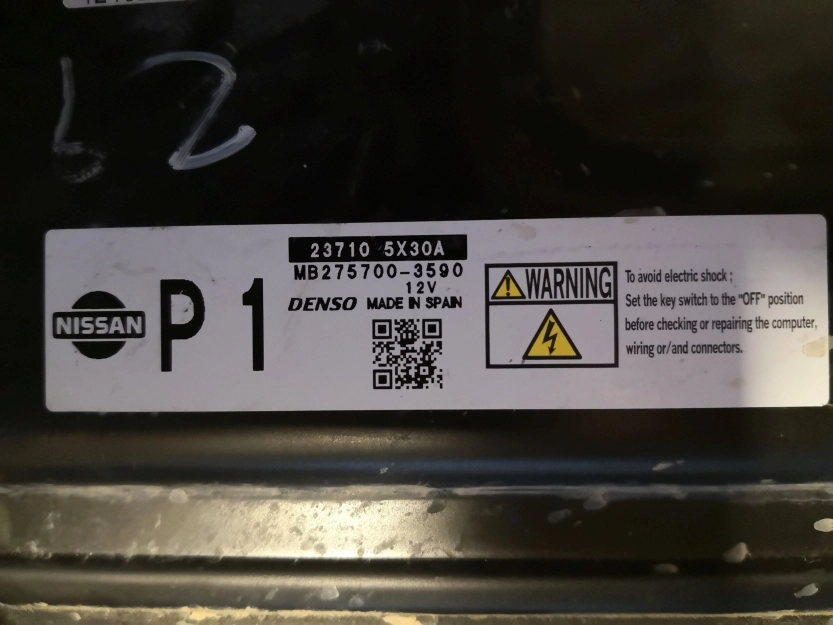 23710-5X30A MB275700-3590 DENSO NISSAN NAVARA 2012 2.5D 140KW MTgearbox FULL.rar