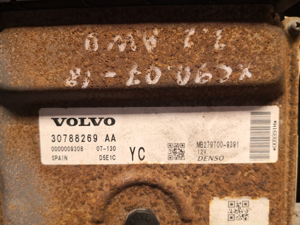 30788269AA 9308 D5E1C MB279700-9391 DENSO Volvo XC90 3.2i 2007 ATgearbox IOterminal FULL.rar
