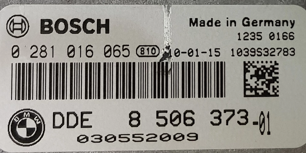 0281016065 8506373 1037399768 EDC17CP02 BMW X3 2.0D FULL.rar