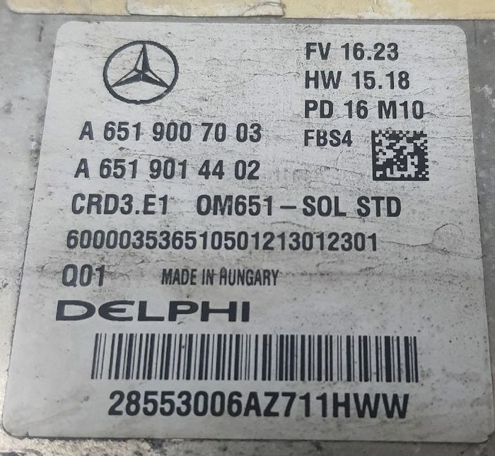CRD3-651-0WDAGAPP E101D11-246WDX AJ16x-100kw-EU6-EF-DS22 ME192601 A6519007003 A6519014402 CRD3.E1 MB FLEX BENCH FULL.rar