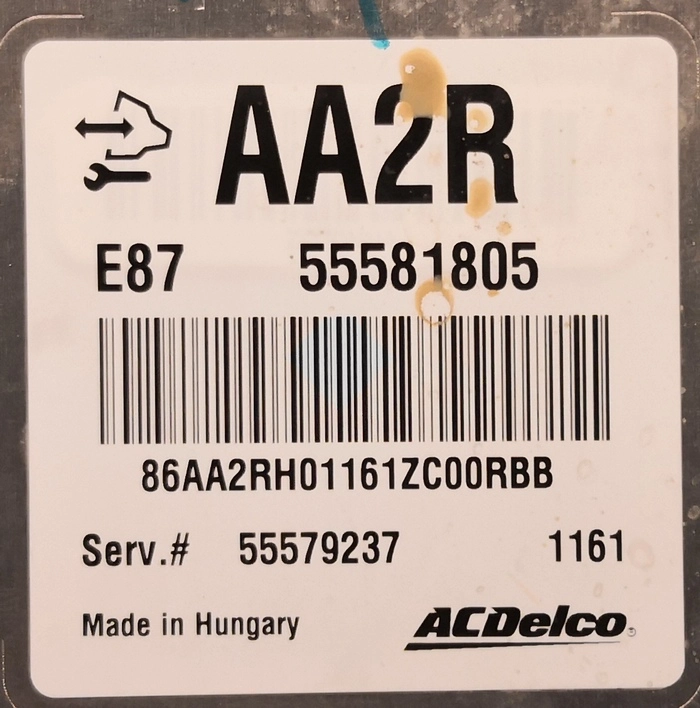 55581805 55579237 AA2R DELCO E87 Opel Meriva 1.7D 81kW 2011 MTgearbox IOterminal FULL.rar