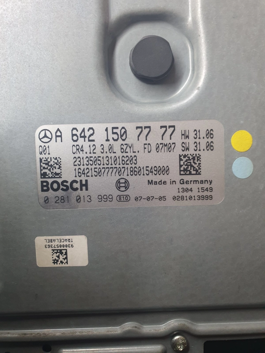 0281013999 A6421507777 CR4.12 1037390846 CR4-642-42P7-211WA4M-165kW-PT2R05-DPF-2207x063bME EDC16CP31 MB W211 3.0CDI 2007Y ATgearbox BENCH FULL.rar