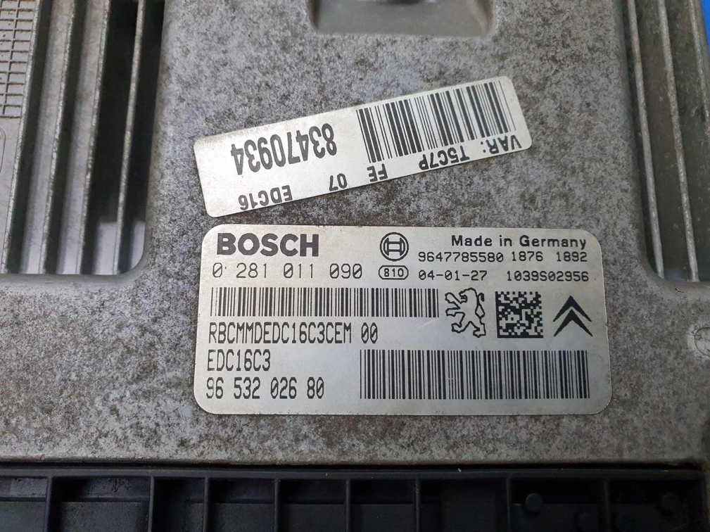 0281011090 9653202680 9647785580 1037368199 EDC16C3 PEUGEOT 307 1.4HDI 68HP MTgearbox BDM FULL.rar