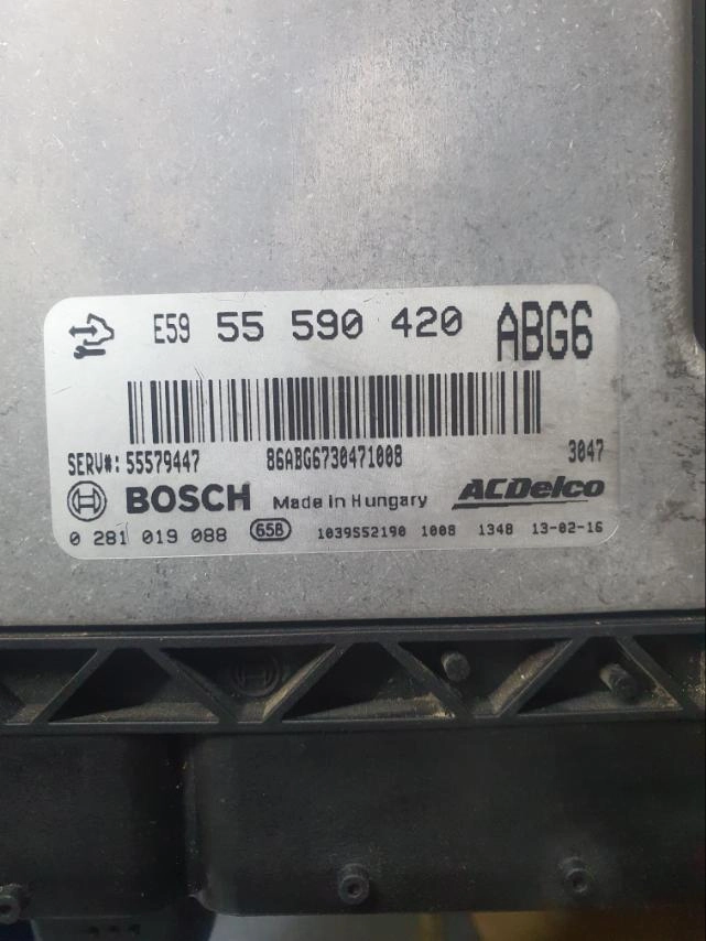 0281019088 55590420 1037520443 EDC17C59 OPEL ASTRA J 1.3CDTI 2013Y ORI+noDPF MTgearbox BENCH FULL.7z