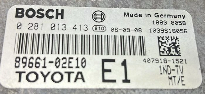 0281013413 89661-02E10 EDC16C10 Toyota Corolla 1.6D ORI+ST1 noEGR noTVA BENCH FULL.rar