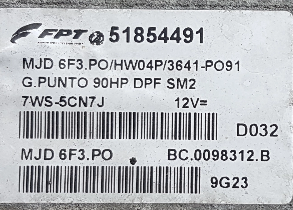 51854491 3641P091 MJD6F3.PO HW04P 3641P091 Fiat 1.3MDJ BDM FULL.rar