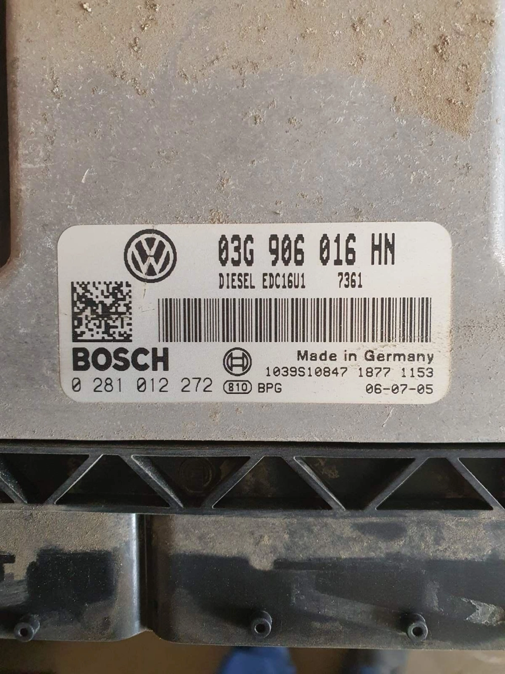 0281012272 03G906016HN 7361 1037376308 EDC16U1 VW CADDY 2.0SDI BST MTgearbox OBD.7z