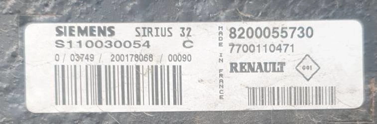 8200055730 7700110471 S110030054 SIRIUS32 Renault Scenik 29f200 ORI+IMMOOFF FLASH.rar