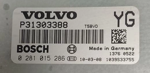 0281015286 P31303388 1037532598 EDC17CP22 Volvo XC60 2.4D MTgearbox ORI+noDPF noEGR BENCH FULL.rar