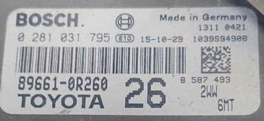 0281031795 89661-0R260 027327 10SW027327 EDC17C73 Toyota RAV4 2.0D MTgearbox 2016 ORI+noDPF noEGR BENCH FULL.rar