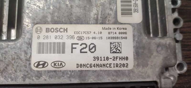 0281032396 39110-2FHH0 10SW019424 EDC17C57 HYUNDAI SANTAFE 2.2CRDI 2016Y BENCH FULL.rar
